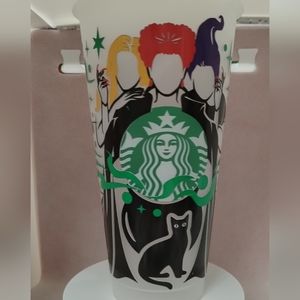 New Hocus‎ Pocus Venti SB Cold Cup with SB green straw.  For cold drinks only.